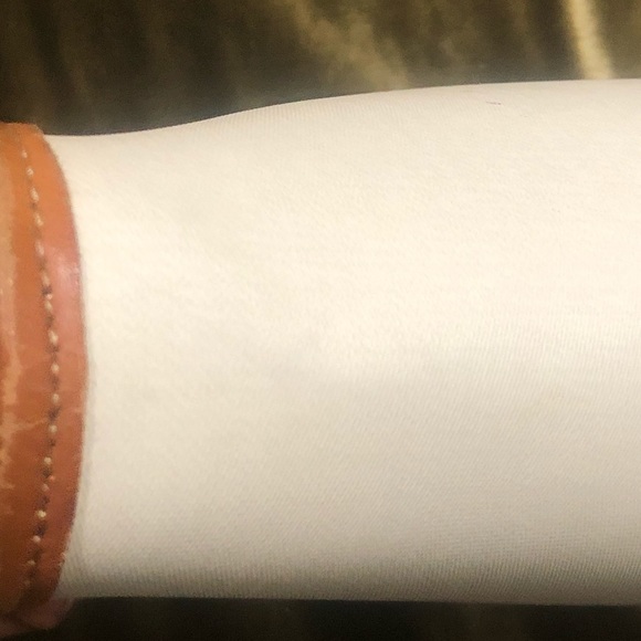 CHRISTIAN DIOR canvas and leather clutch - Picture 5 of 16